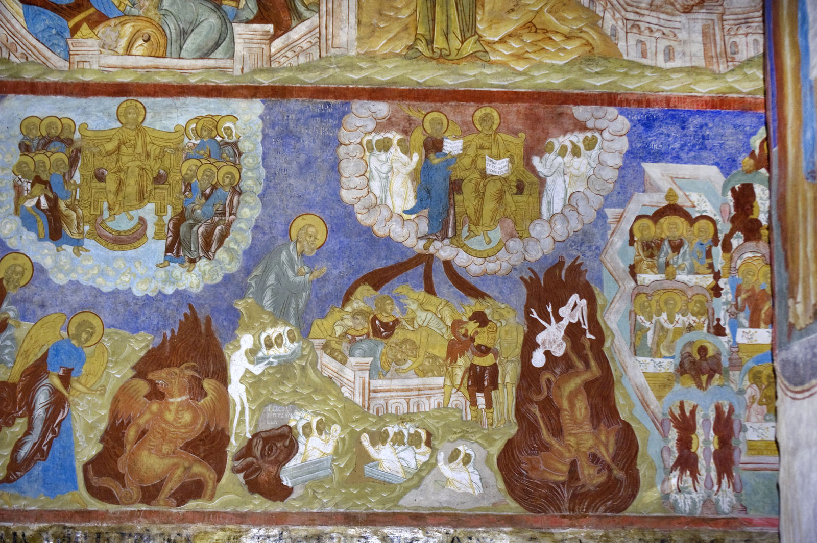 Апокалипсис во фресках средневековой Руси: Троицкий собор Троице-Данилова монастыря